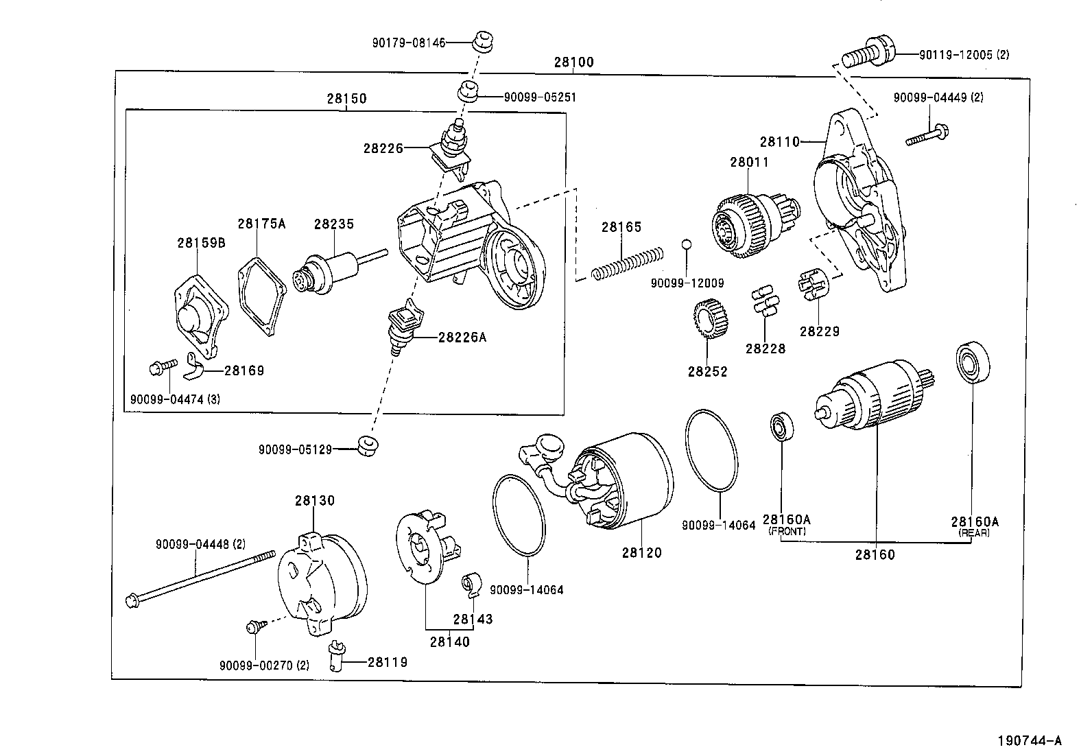 28150-66030 SWITCH ASSY, MAGNET STARTER product image