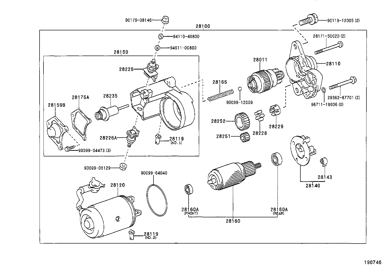 28150-66030 SWITCH ASSY, MAGNET STARTER product image