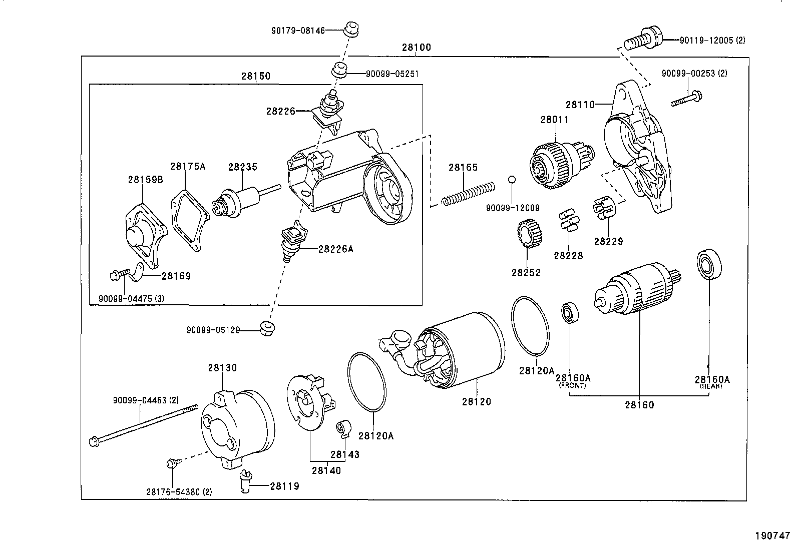 28150-66030 SWITCH ASSY, MAGNET STARTER product image