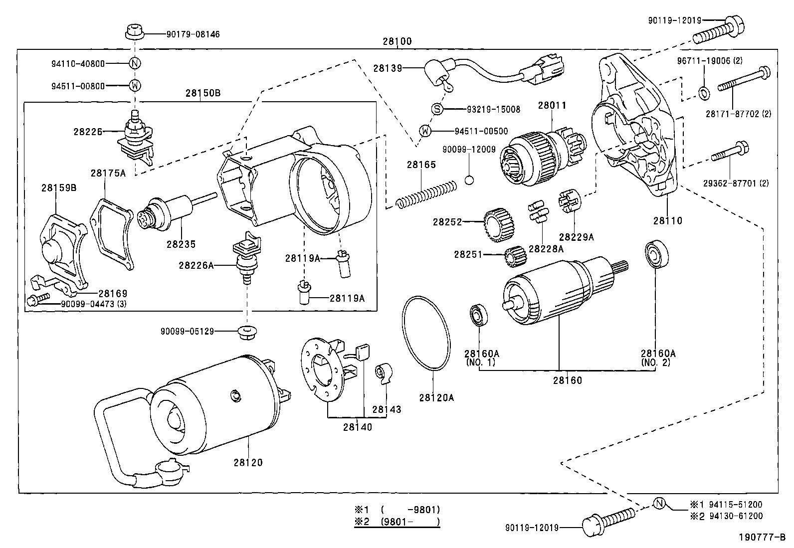 28150-54270 SWITCH ASSY, MAGNETIC product image