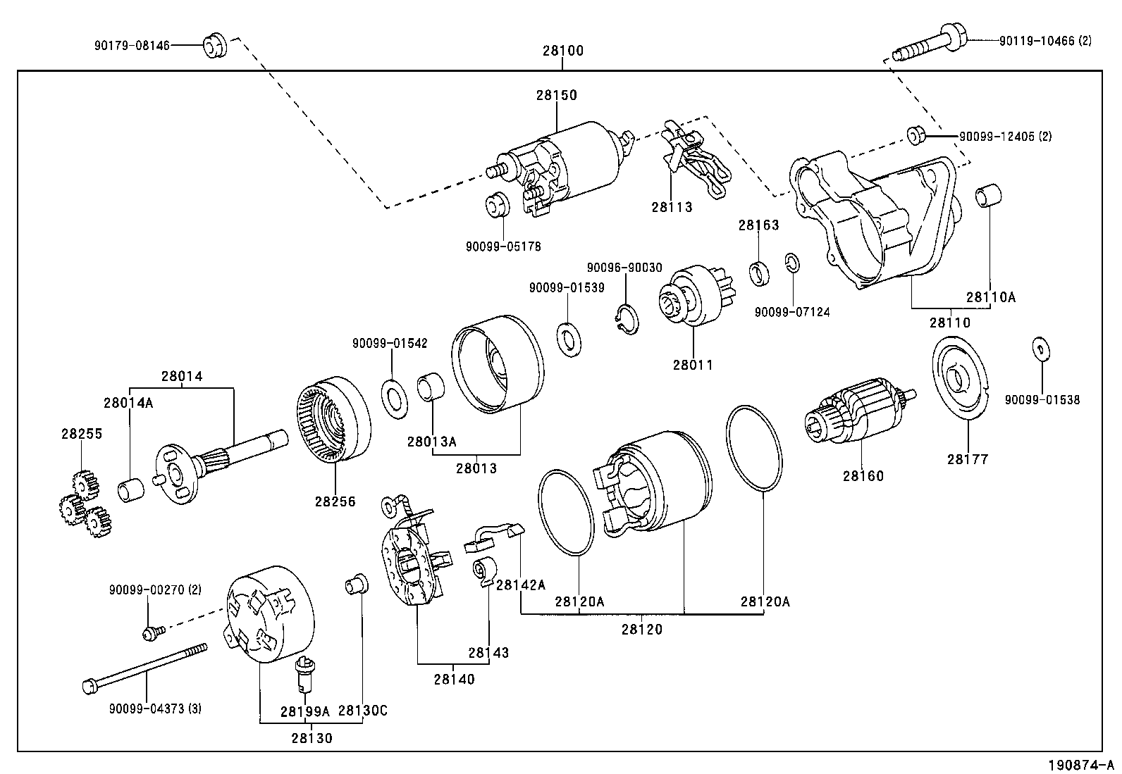 28100-02100 STARTER ASSY product image