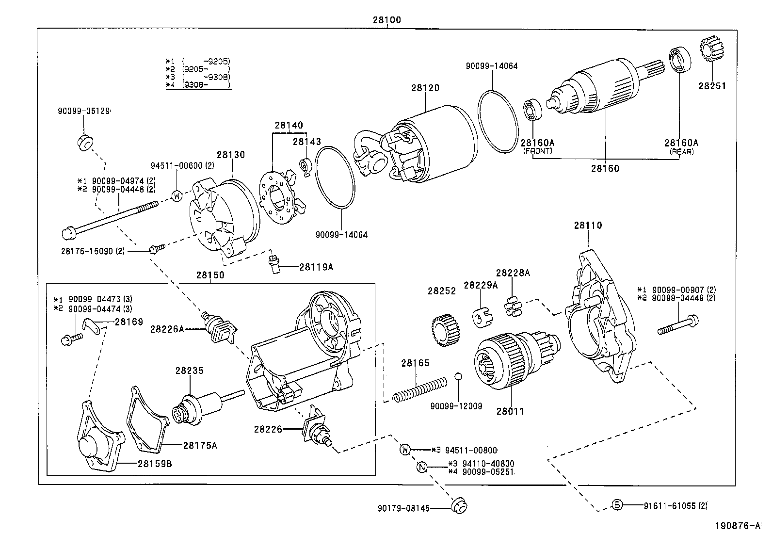 28150-75050 SWITCH ASSY, MAGNET STARTER product image