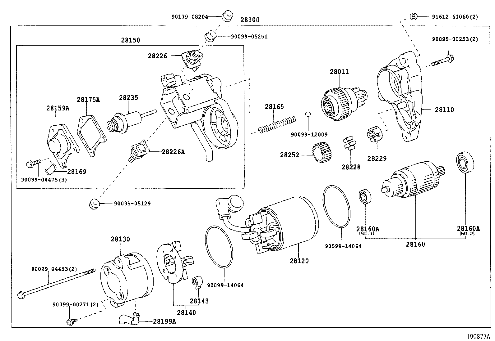 28110-62030 HOUSING ASSY, STARTER DRIVE product image