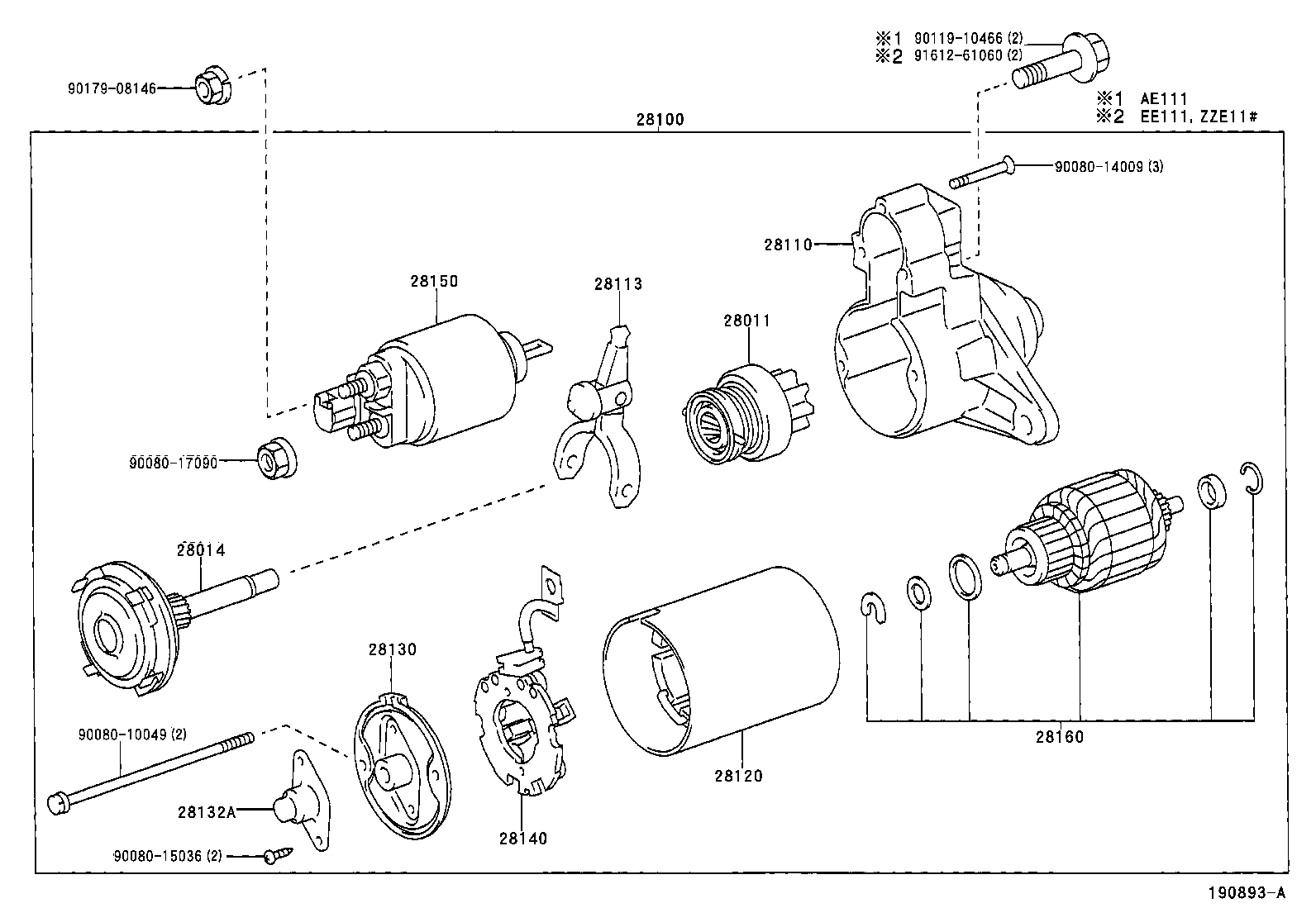 28100-02080 STARTER ASSY product image