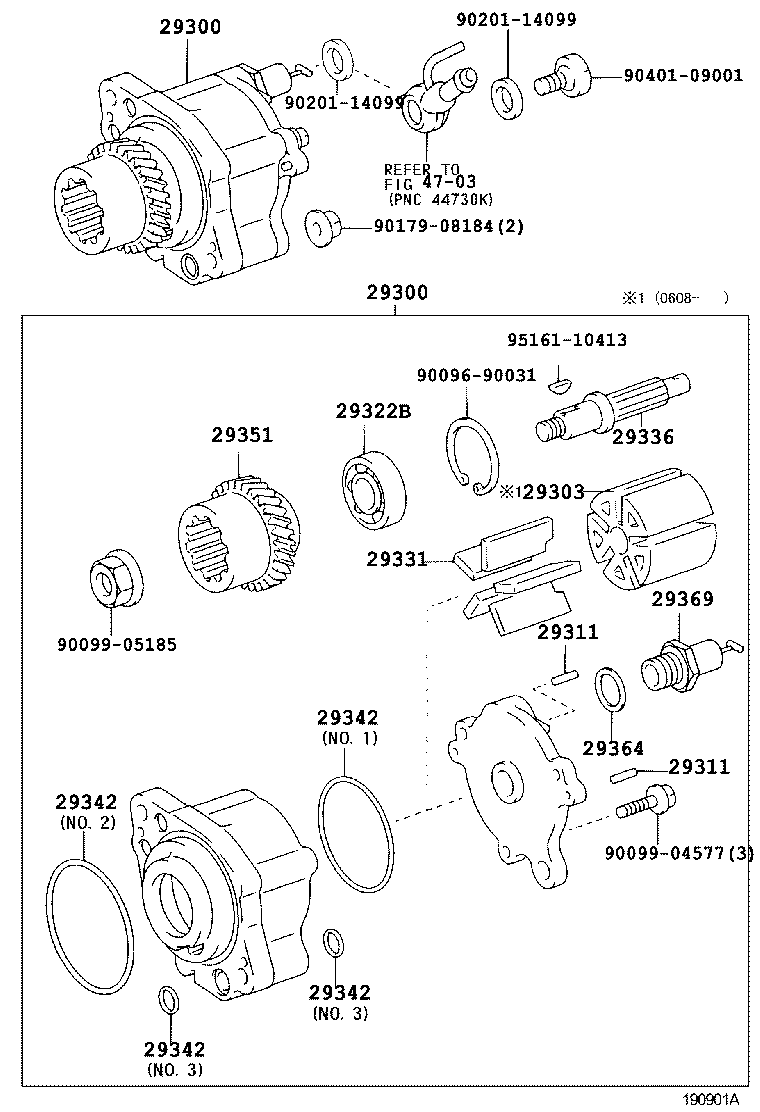 29300-54150 PUMP ASSY, VACUUM product image