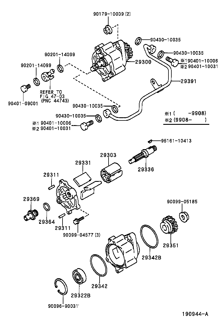 29300-17010 PUMP ASSY, VACUUM product image