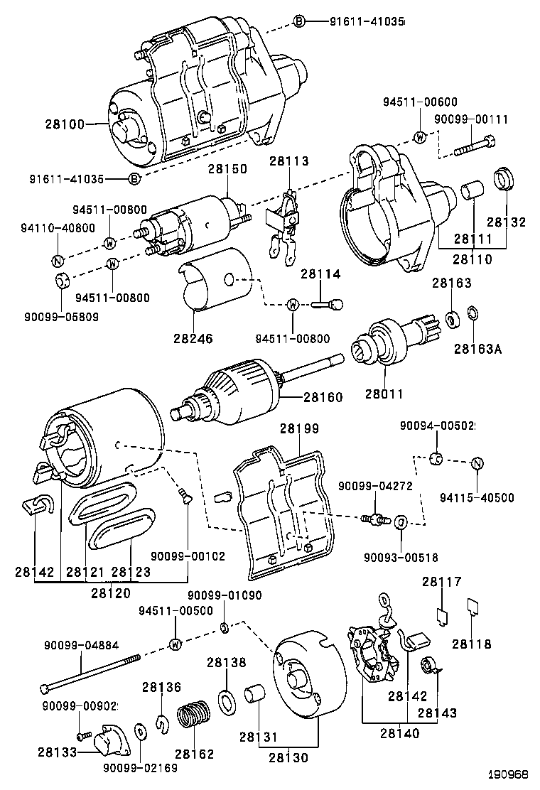 28150-26041 SWITCH ASSY, MAGNET STARTER product image