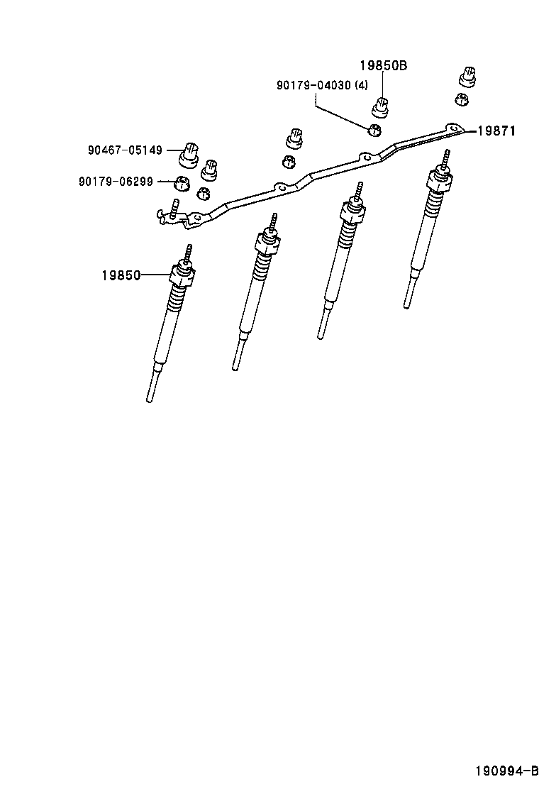 90080-19015 COIL ASSY, IGNITION product image