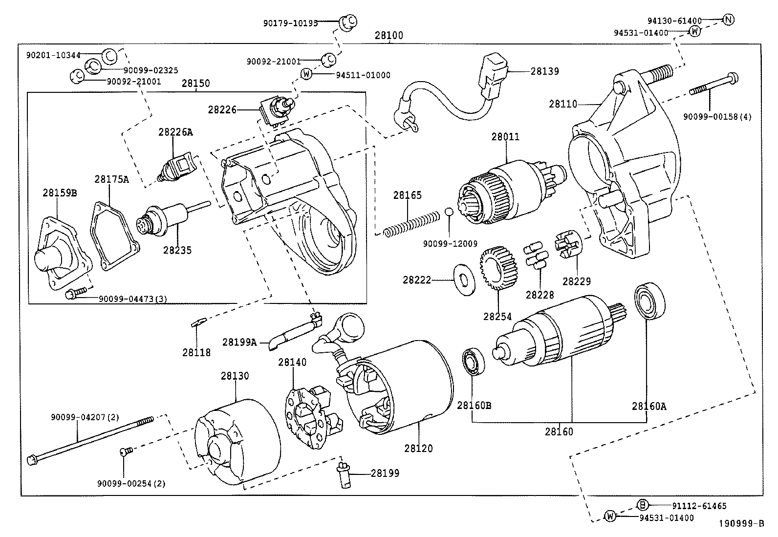 28150-78080 SWITCH ASSY, MAGNET STARTER product image