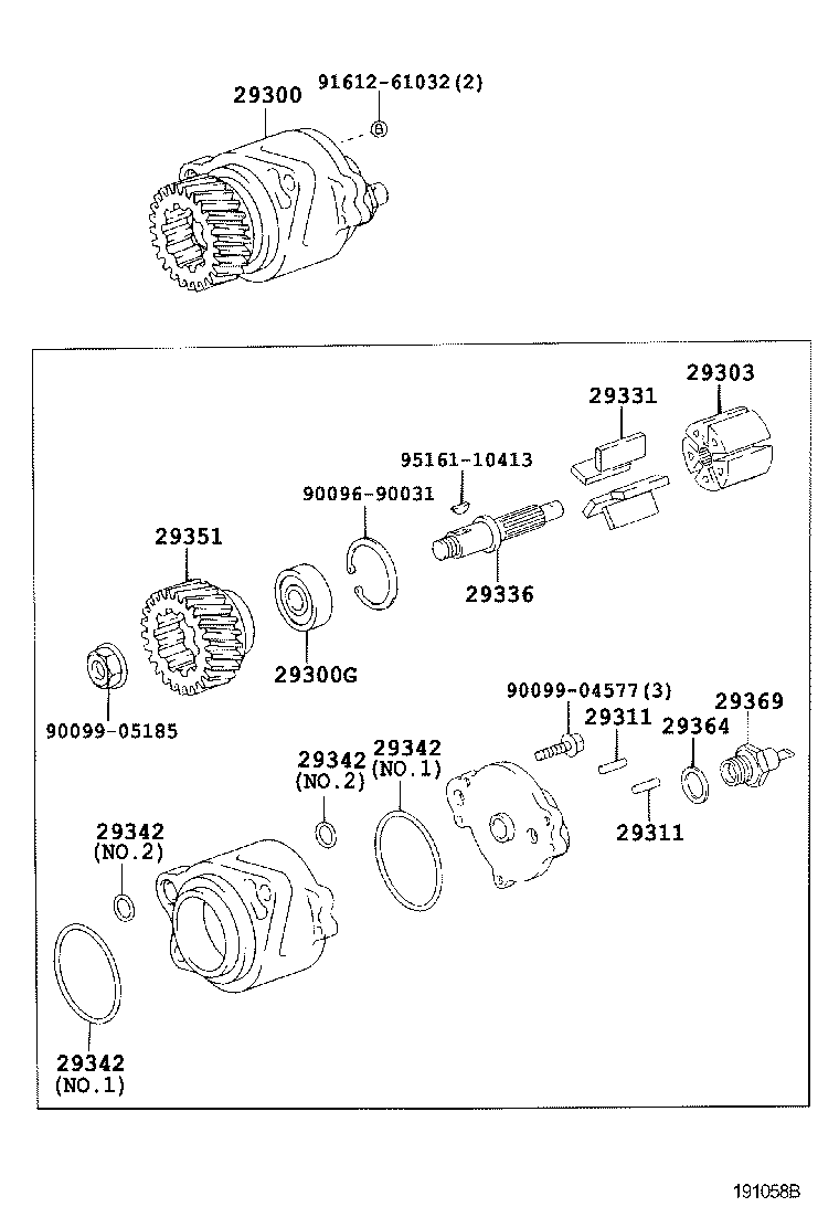 29342-17010 PACKING, VACUUM PUMP product image