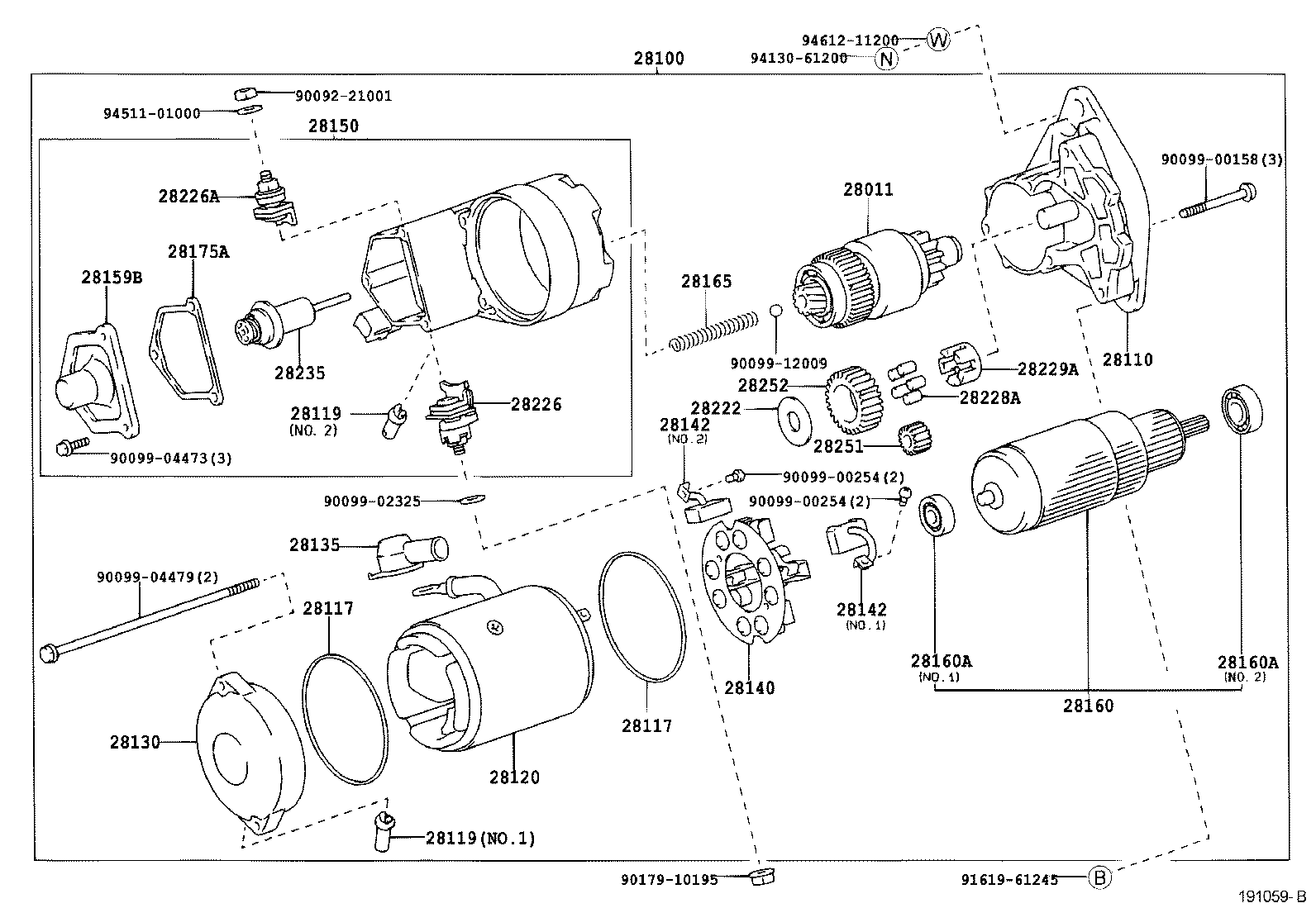 28150-17010 SWITCH ASSY, MAGNET STARTER product image