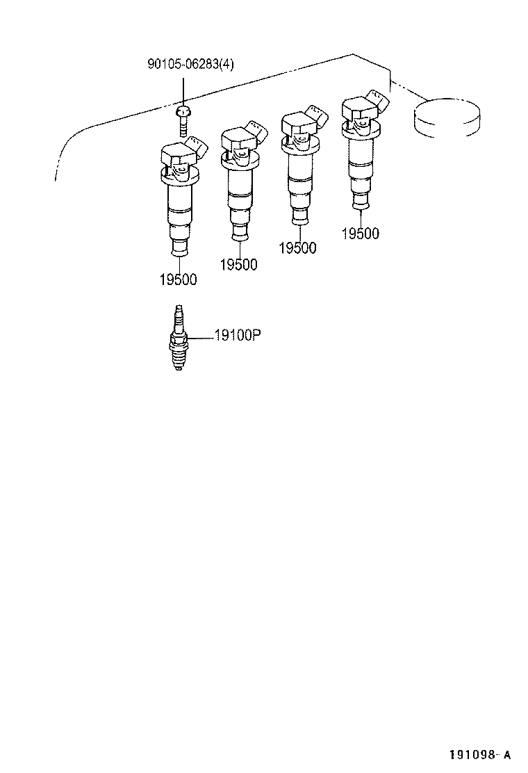 90919-01210 PLUG, SPARK product image