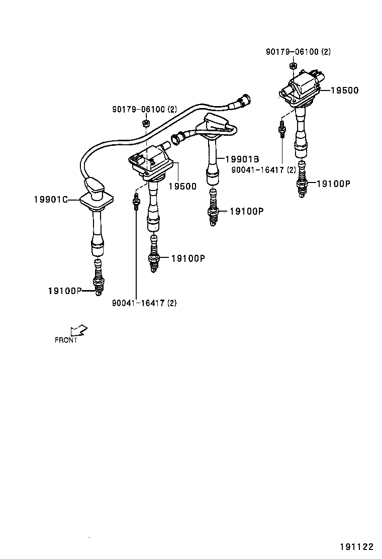 90048-51136 PLUG, SPARK product image