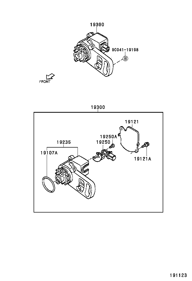 19194-87102 RING, O, DISTRIBUTOR HOUSING product image
