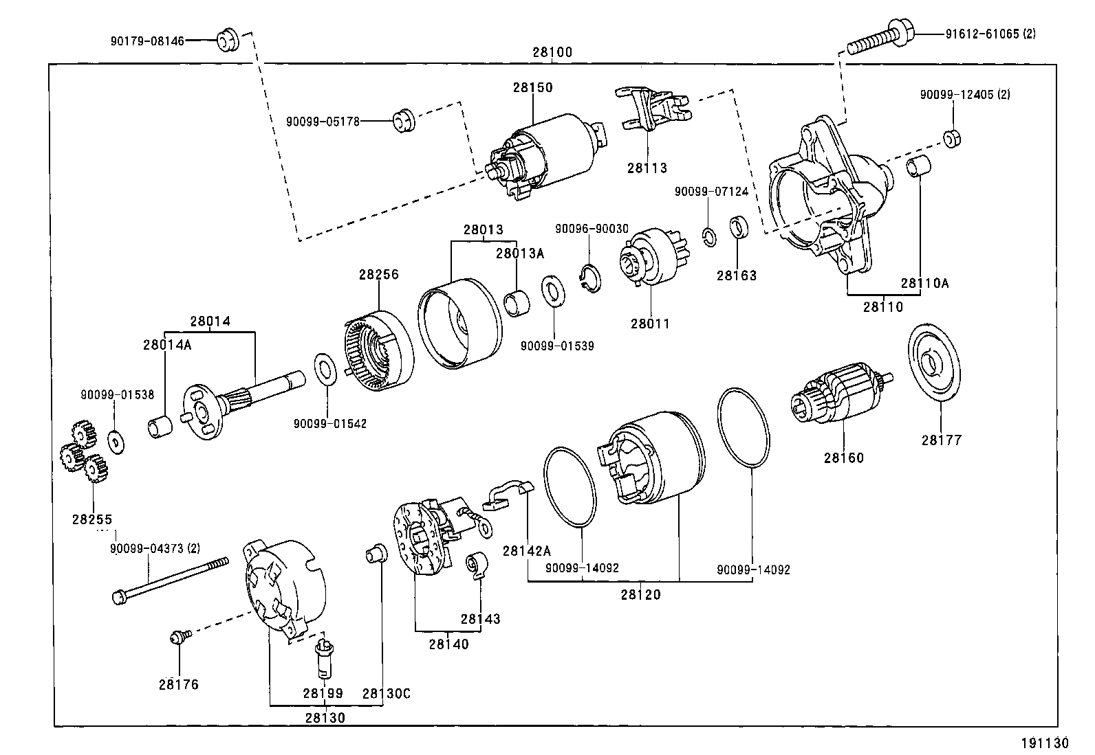 28100-0X010 STARTER ASSY product image