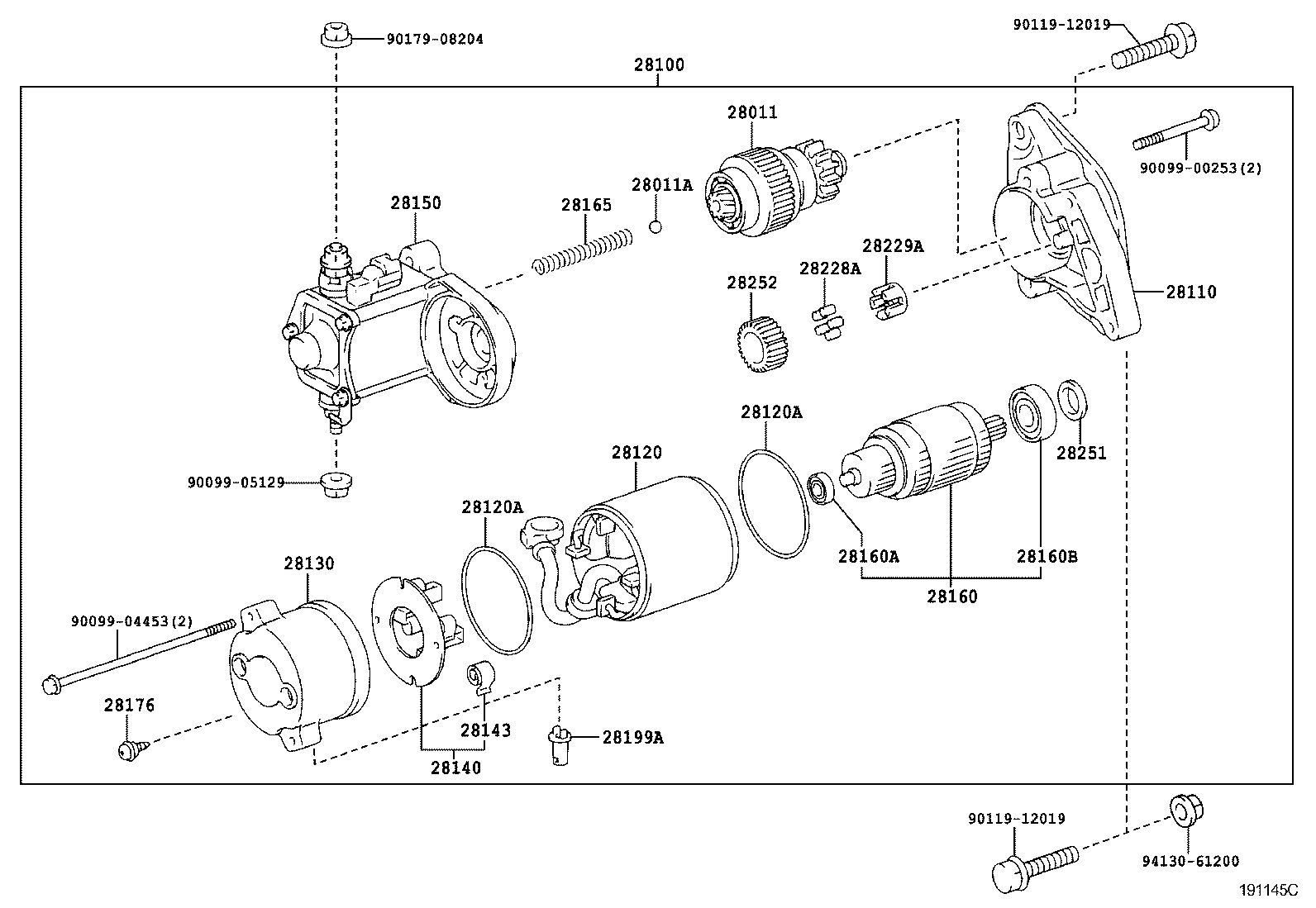 28150-05050 SWITCH ASSY, MAGNET STARTER product image