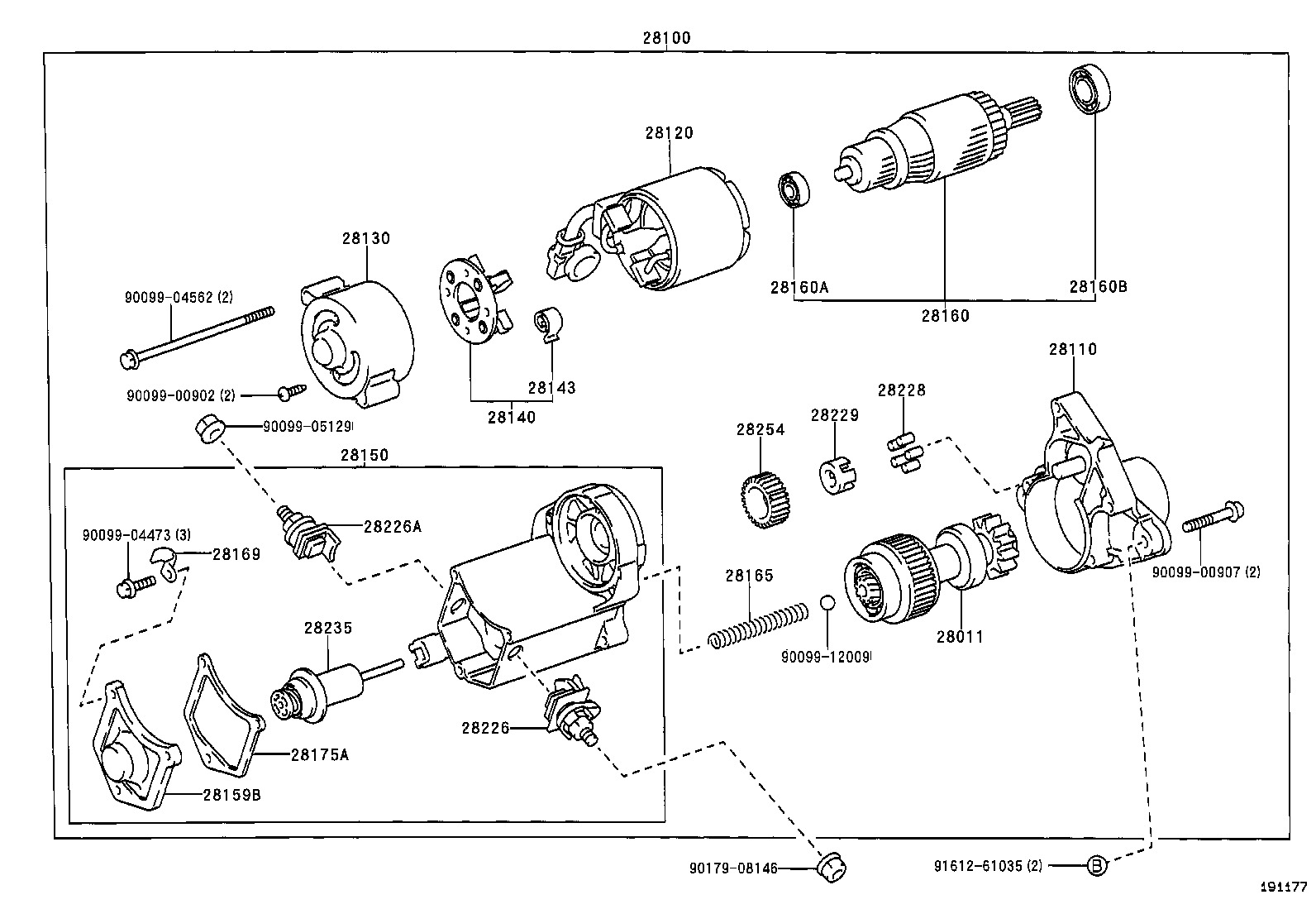 28150-28020 SWITCH ASSY, MAGNET STARTER product image