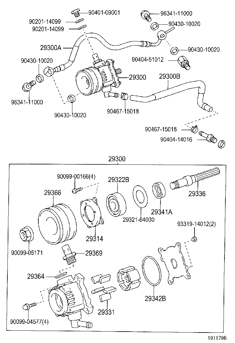 29300-05010 PUMP ASSY, VACUUM product image