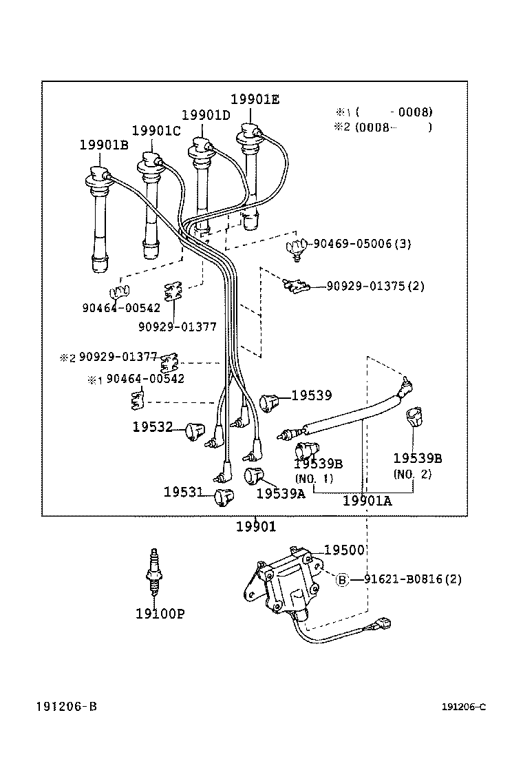 28626-78030 WIRE, GLOW PLUG product image