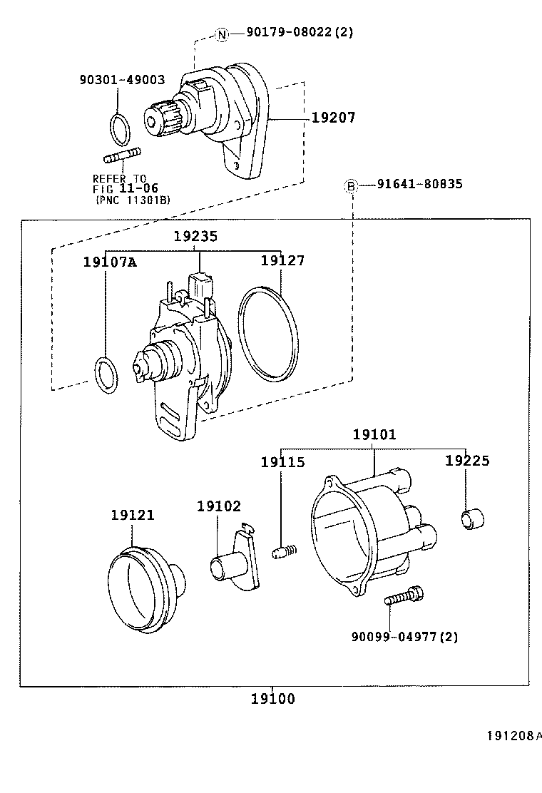 19235-48010 HOUSING, DISTRIBUTOR product image