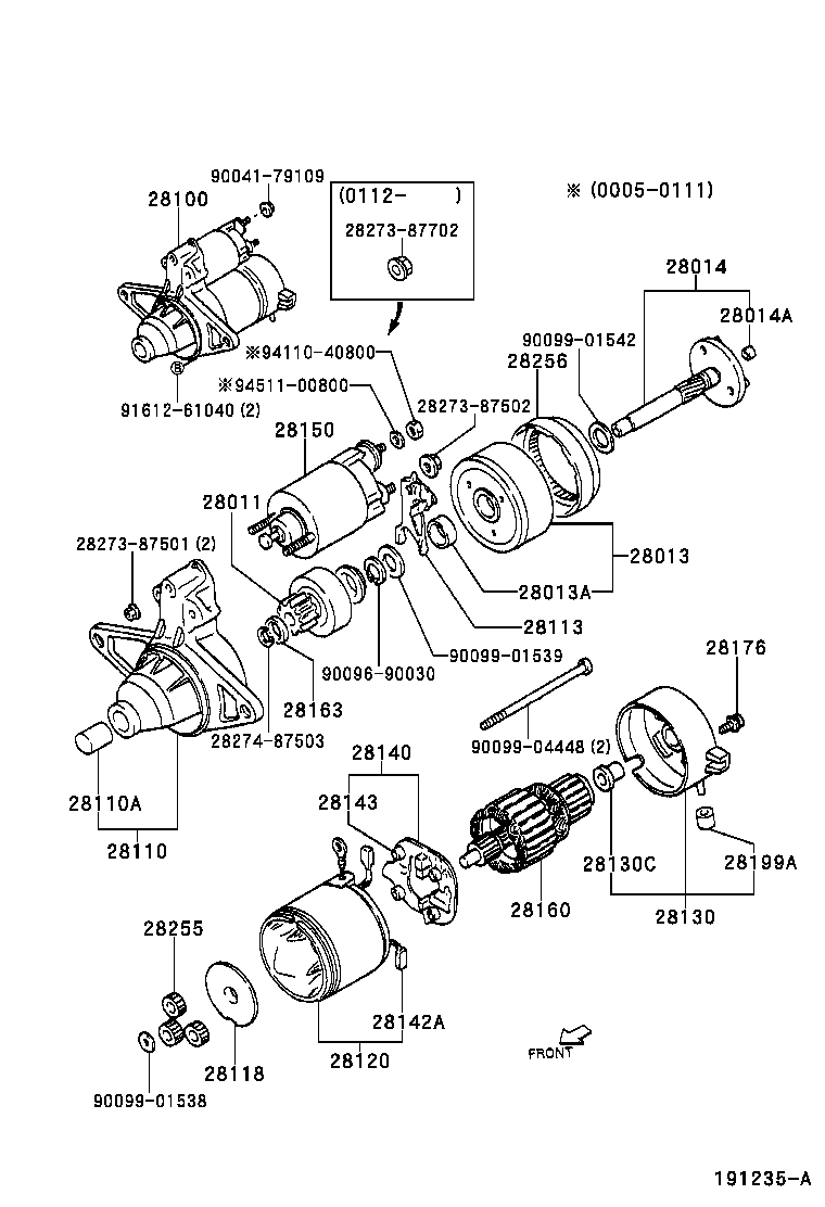 27120-97201 YOKE ASSY, STARTER product image
