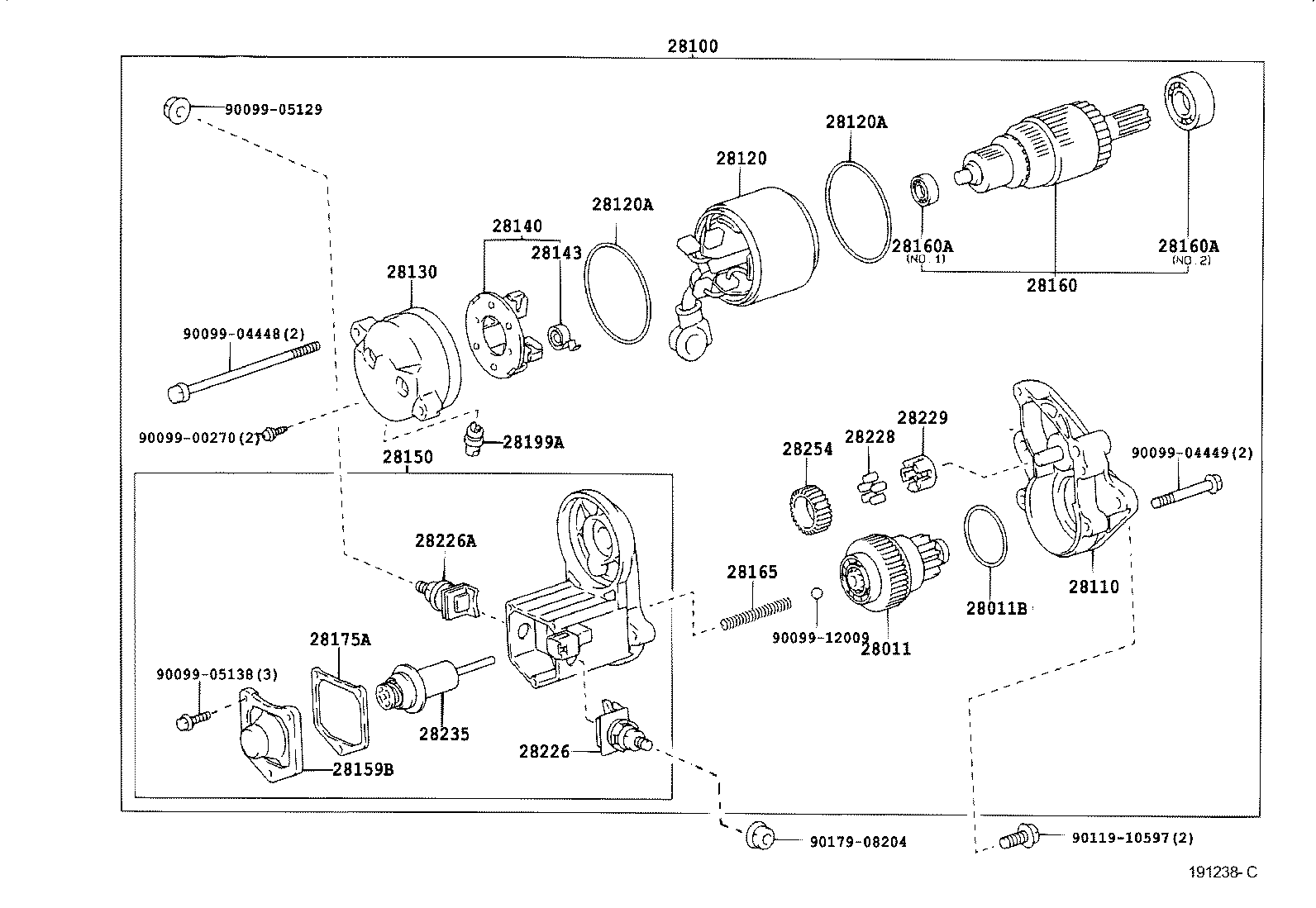 28199-50050 PROTECTOR, DUST STARTER product image