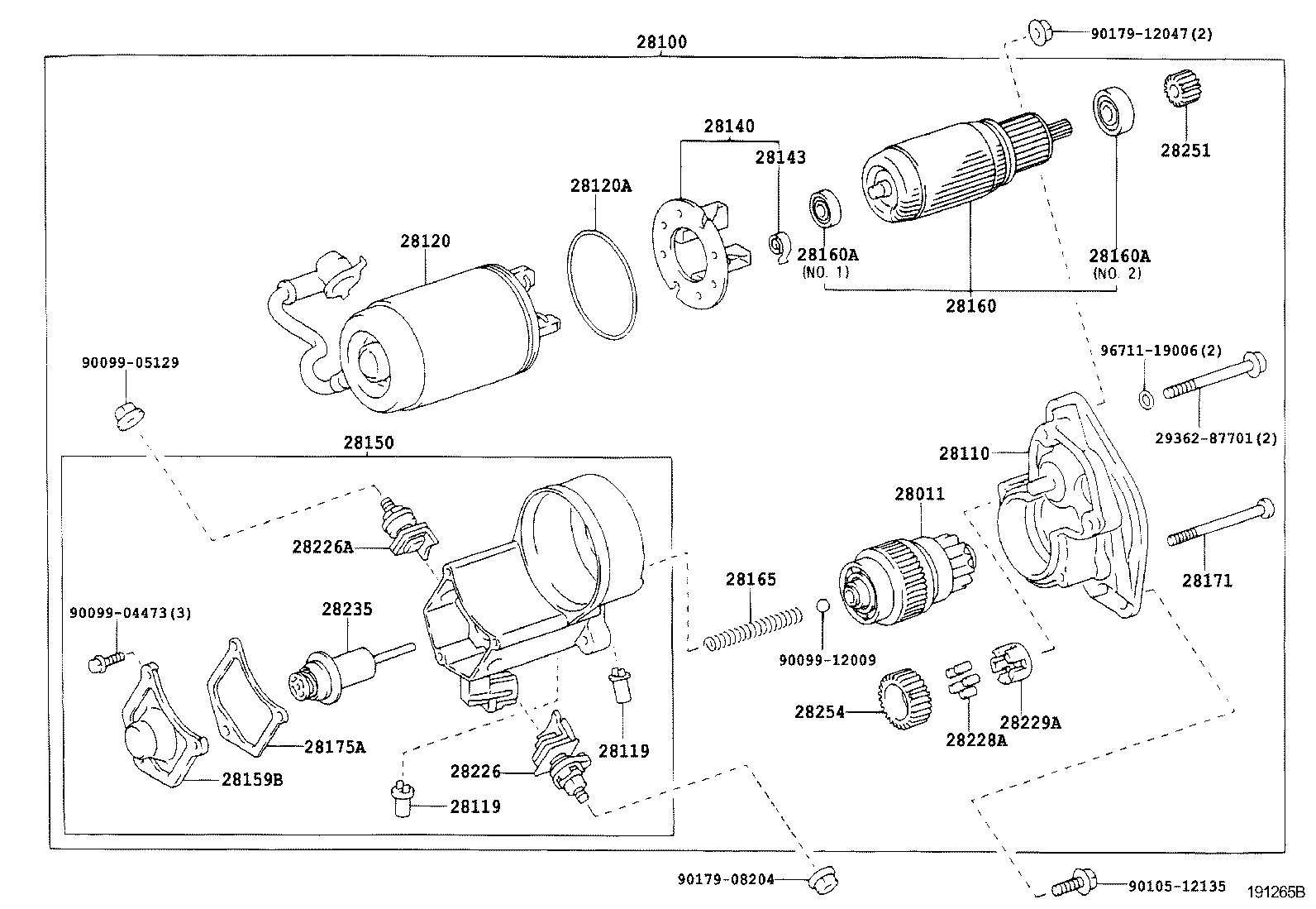 28110-67090 HOUSING ASSY, STARTER DRIVE product image