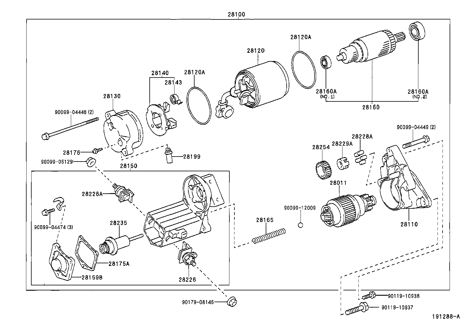 28100-02080 STARTER ASSY product image