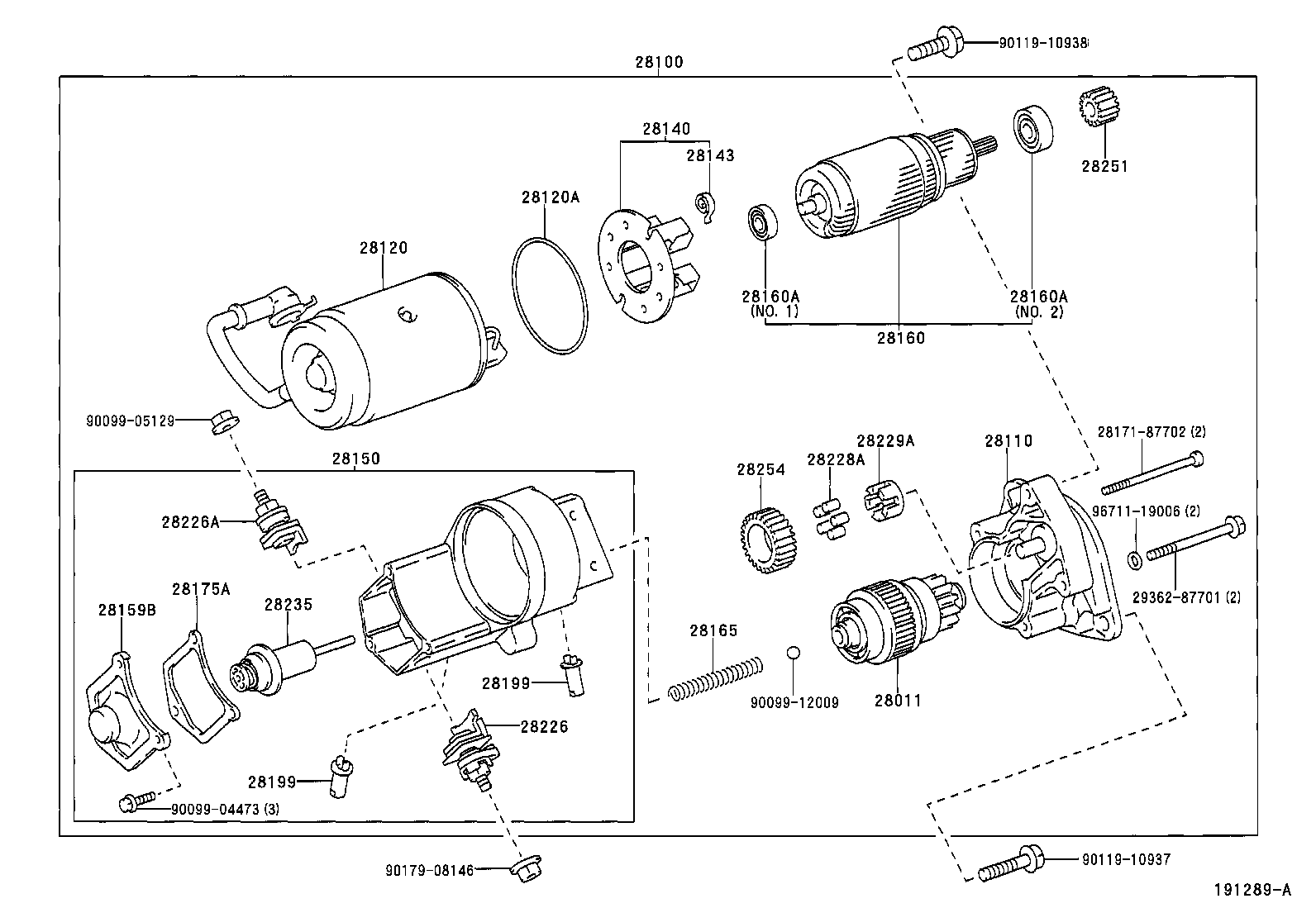 28100-02080 STARTER ASSY product image