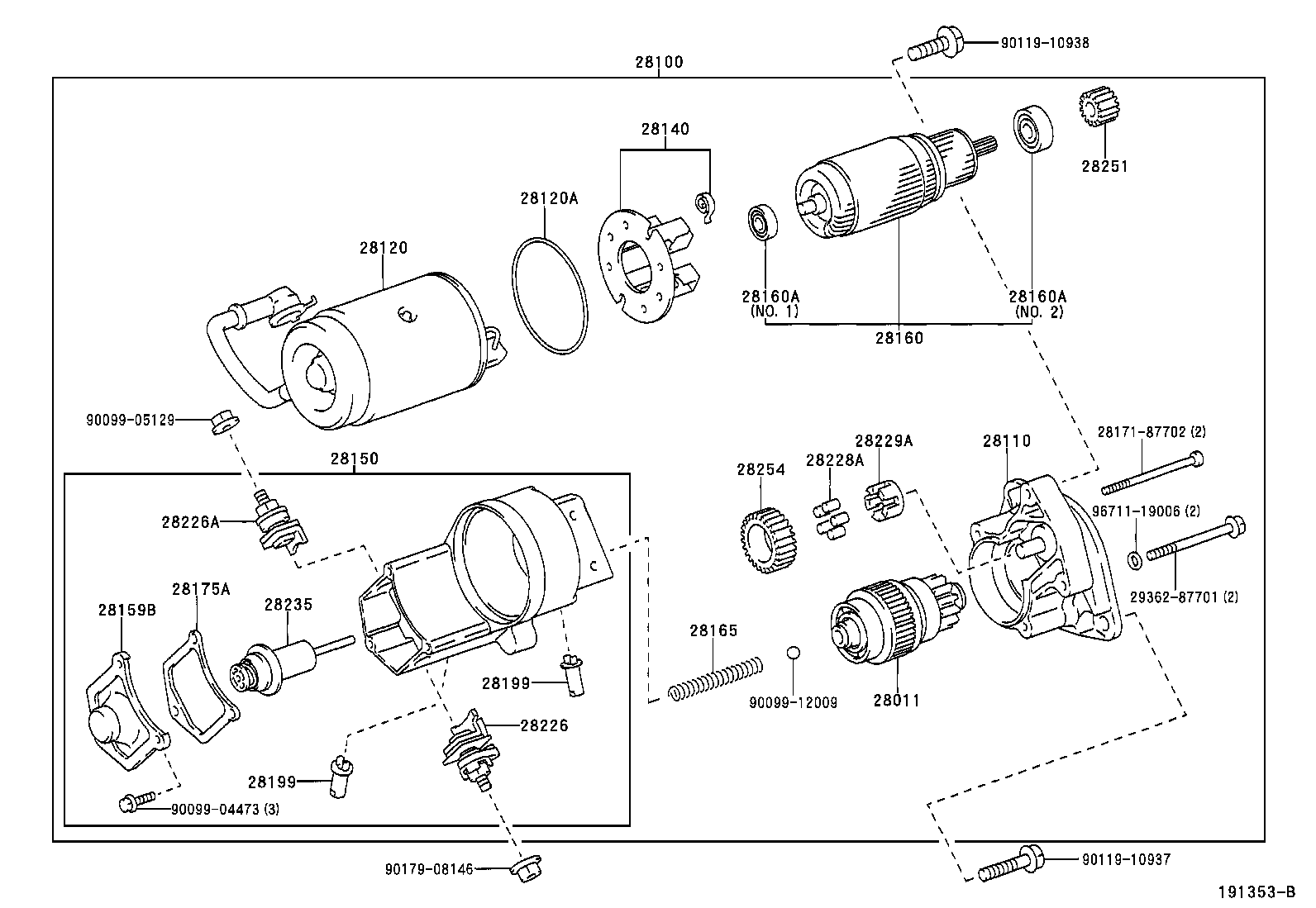 28150-28020 SWITCH ASSY, MAGNET STARTER product image