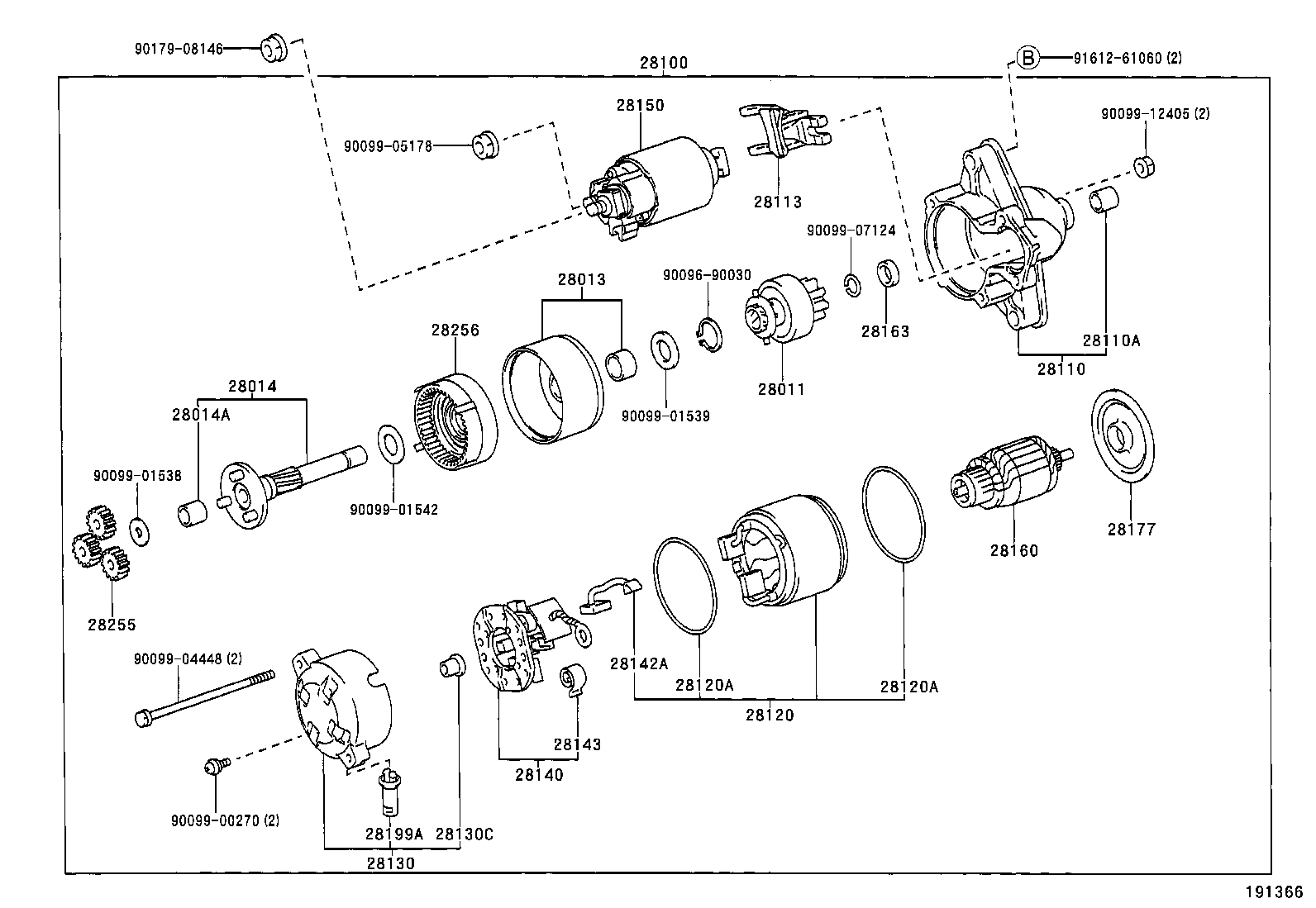 28150-28010 SWITCH ASSY, MAGNET STARTER product image