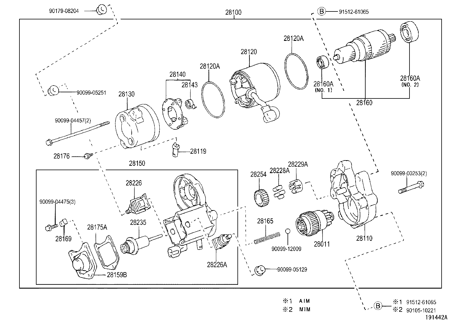 28110-67090 HOUSING ASSY, STARTER DRIVE product image