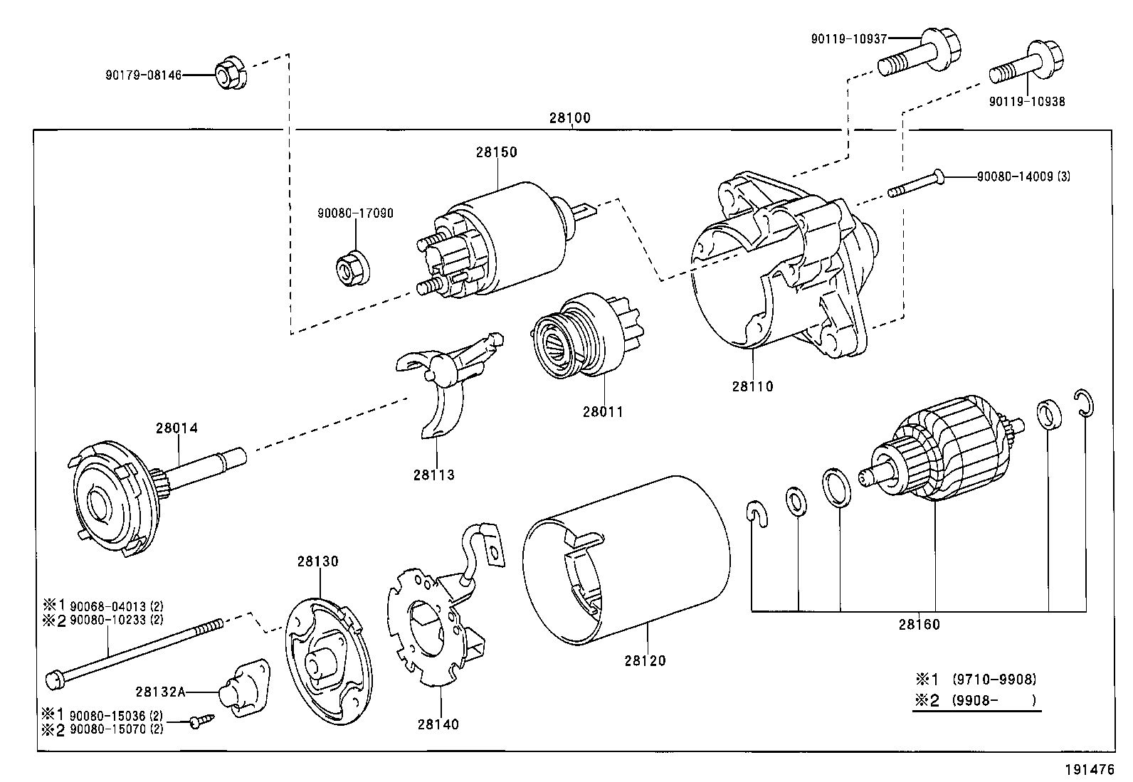 28150-28010 SWITCH ASSY, MAGNET STARTER product image