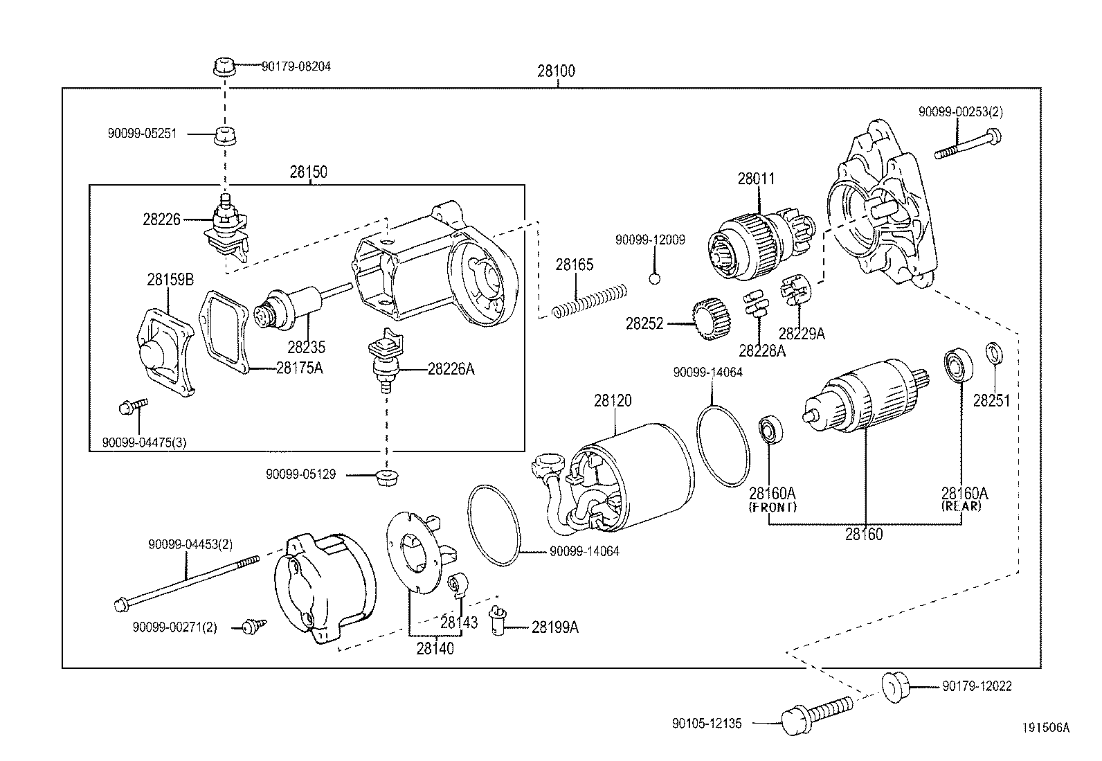 28100-67070 STARTER ASSY product image