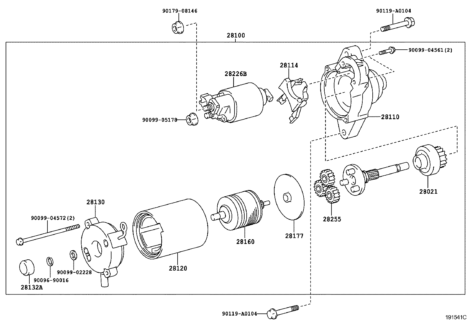 28100-0D080 STARTER ASSY product image
