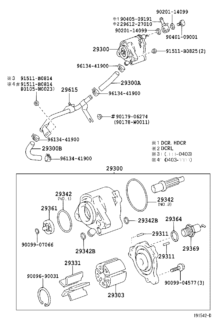 29611-27030 HOSE, VACUUM PUMP OIL INLET product image
