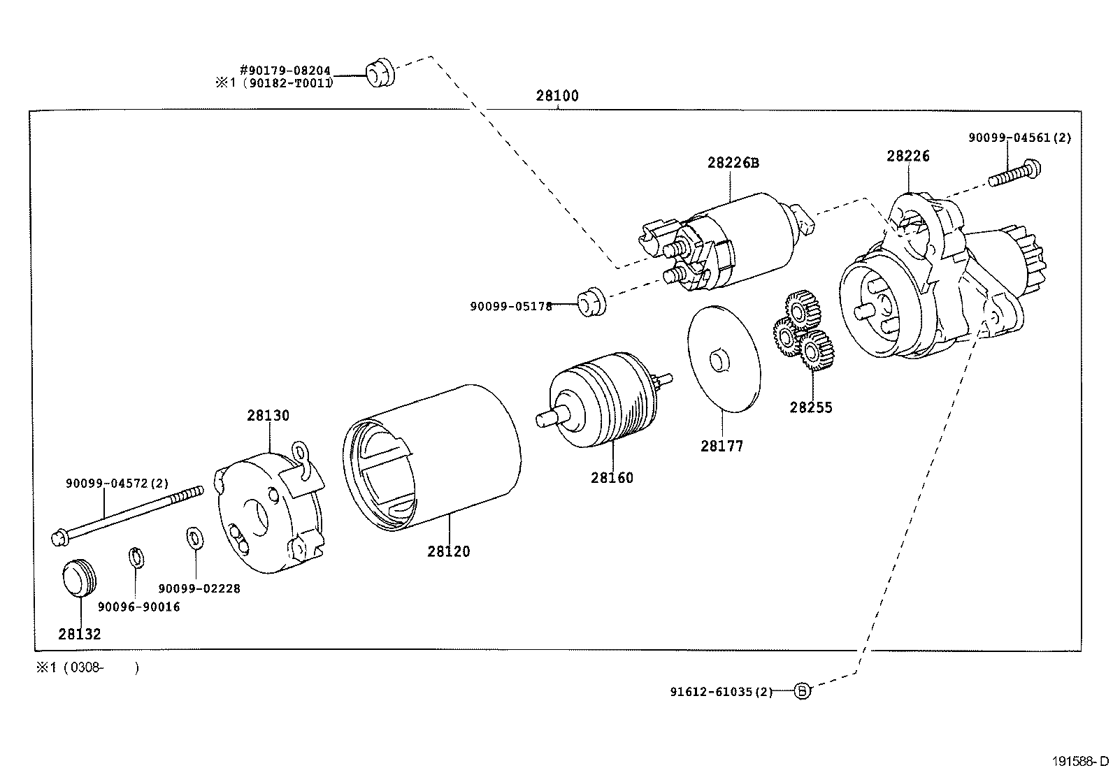 28100-0H041 STARTER ASSY product image