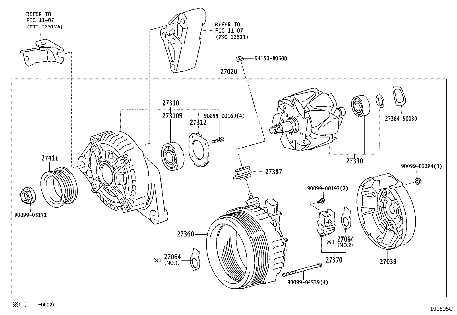 27360-28100 COIL ASSY, ALTERNATOR product image
