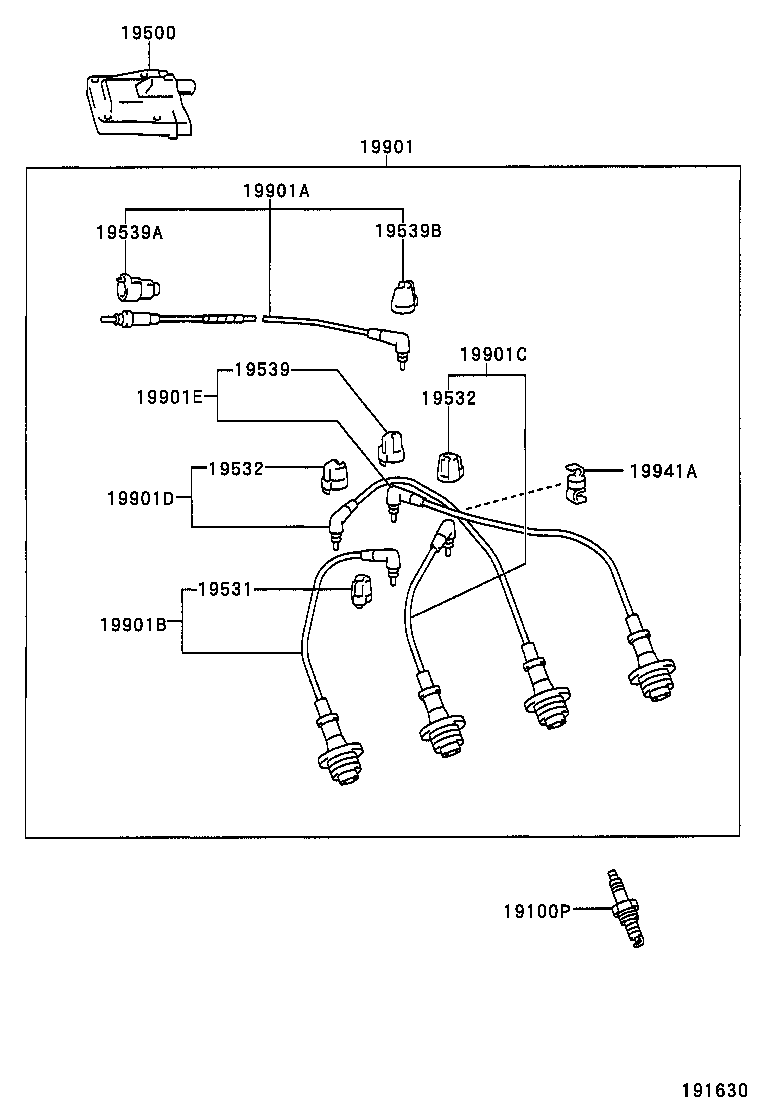 90080-91237 PLUG, SPARK product image