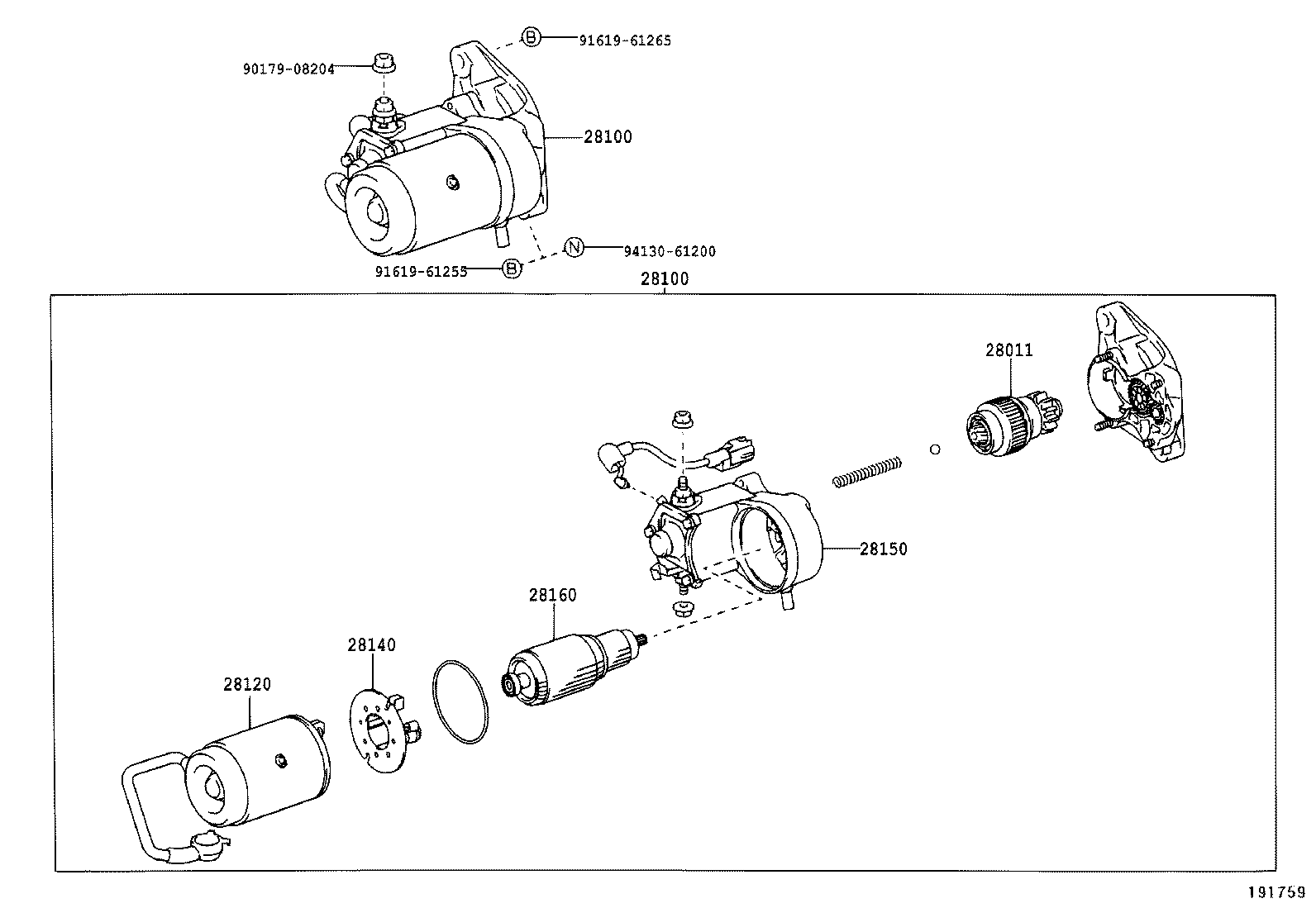 28100-0P020 STARTER ASSY product image