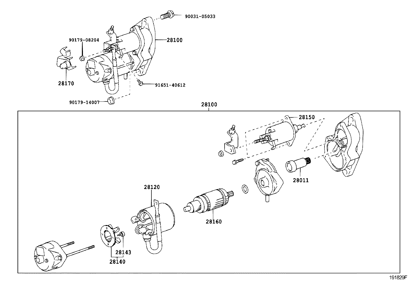 28150-78090 SWITCH ASSY, MAGNET STARTER product image