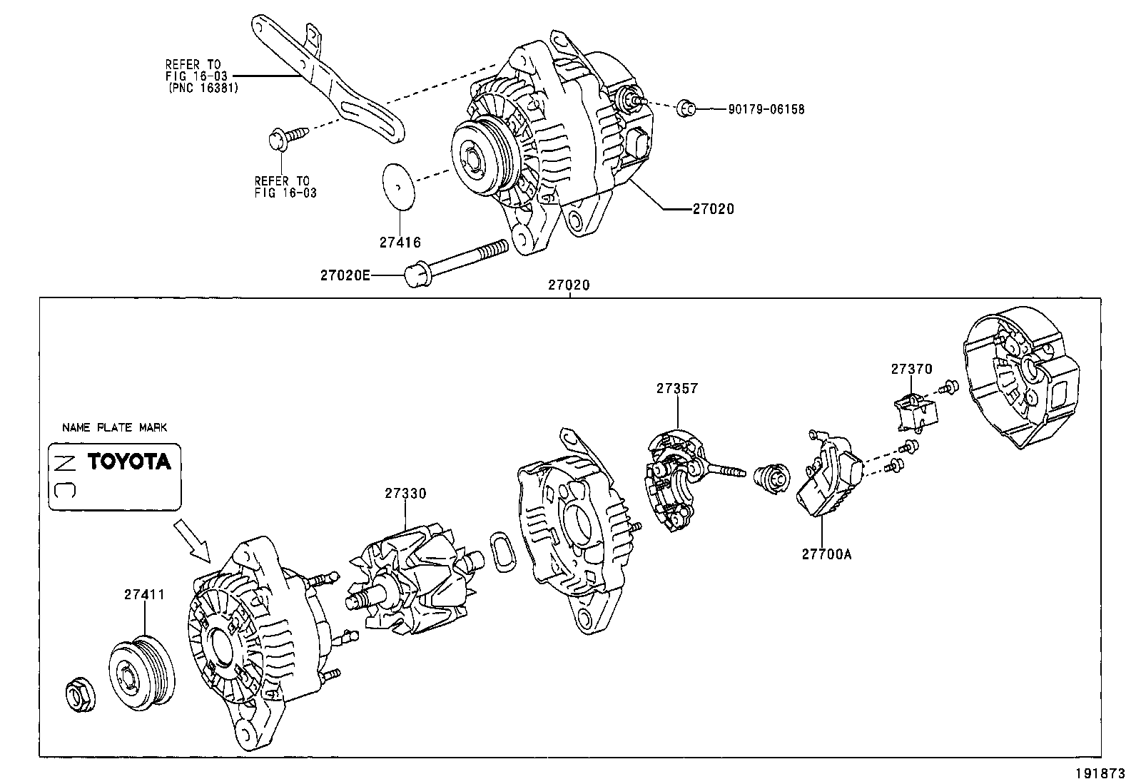 27312-0J010 PLATE, RETAINER product image
