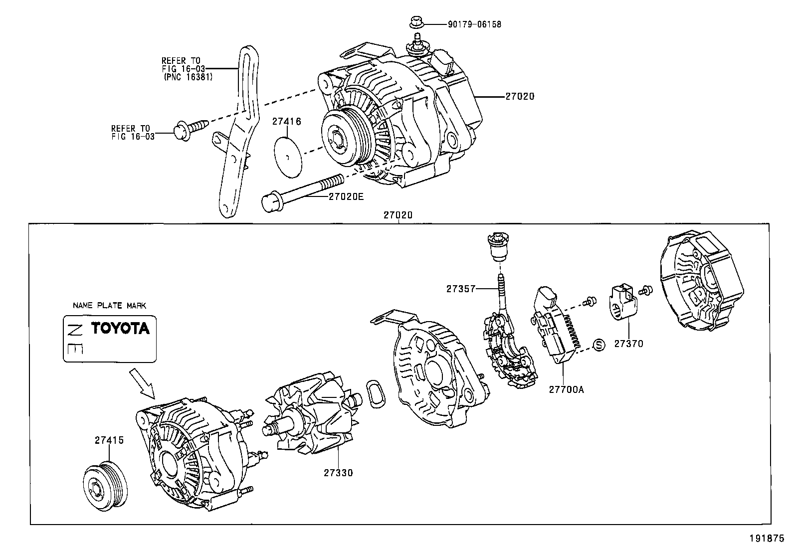 27312-0J010 PLATE, RETAINER product image
