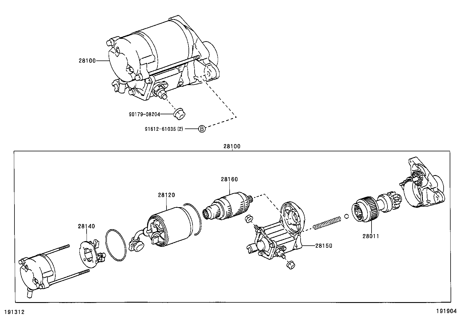 28150-28020 SWITCH ASSY, MAGNET STARTER product image