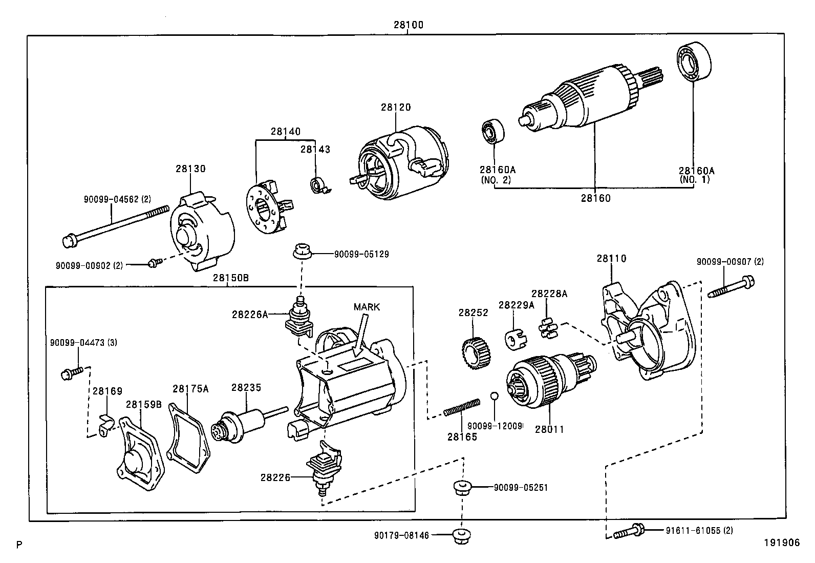 28150-54111 SWITCH ASSY, MAGNETIC product image