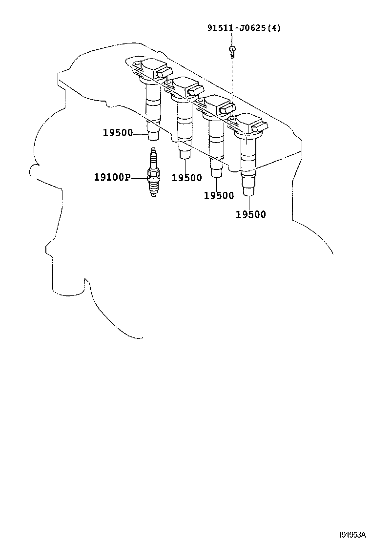 90919-01238 PLUG, SPARK product image