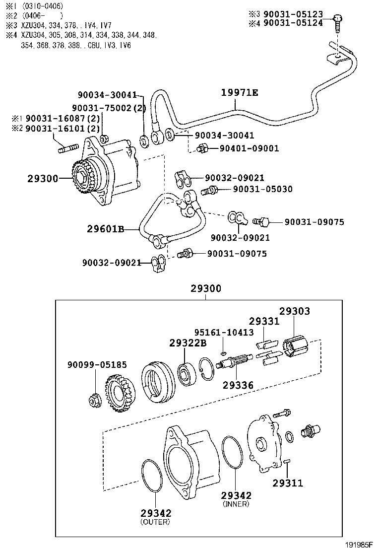 29300-78040 PUMP ASSY, VACUUM product image