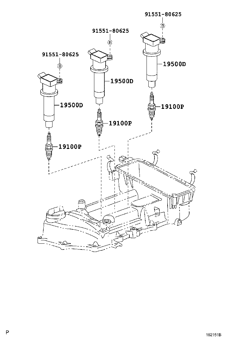 90919-W1001 PLUG, SPARK product image