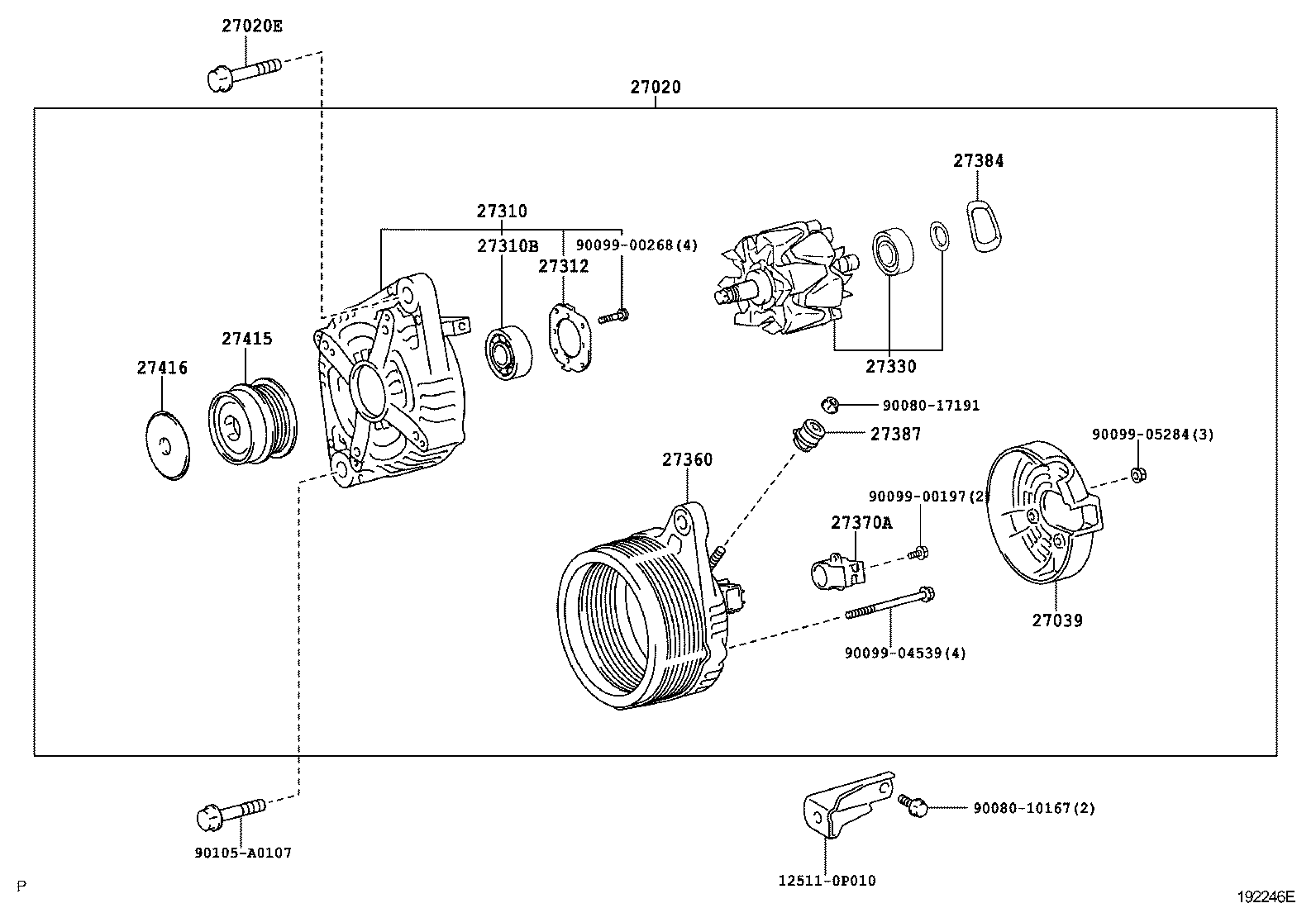27387-0F060 INSULATOR, TERMINAL product image