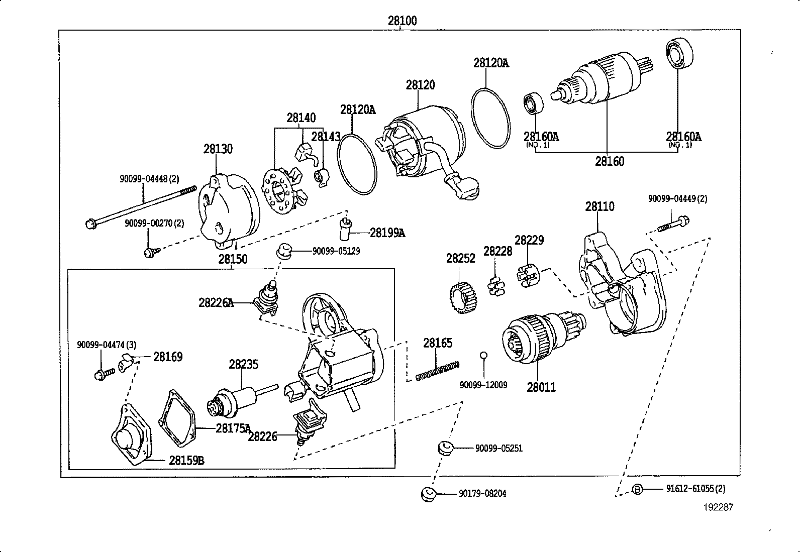 28120-75220 YOKE ASSY, STARTER product image